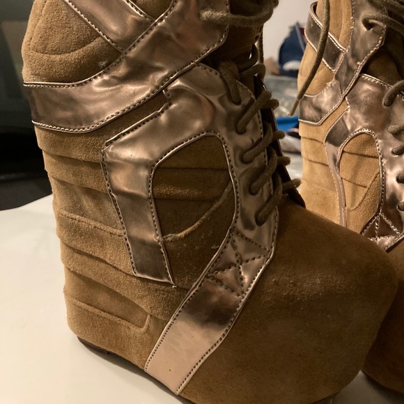 Jeffrey Campbell Shoes - Jeffery campbell platform boots.